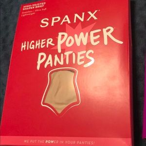 Spanx higher power panties 3x